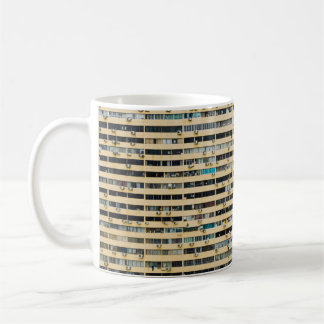 Caneca De Café Construção de betão marrom e branco