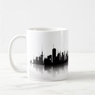 Caneca De Café Construção de Cidade 