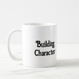 Caneca De Café Construindo Mug de Caractere