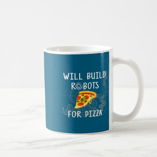 Caneca De Café Construirá Robôs Para a Divertida Robótica Zza (Direita)