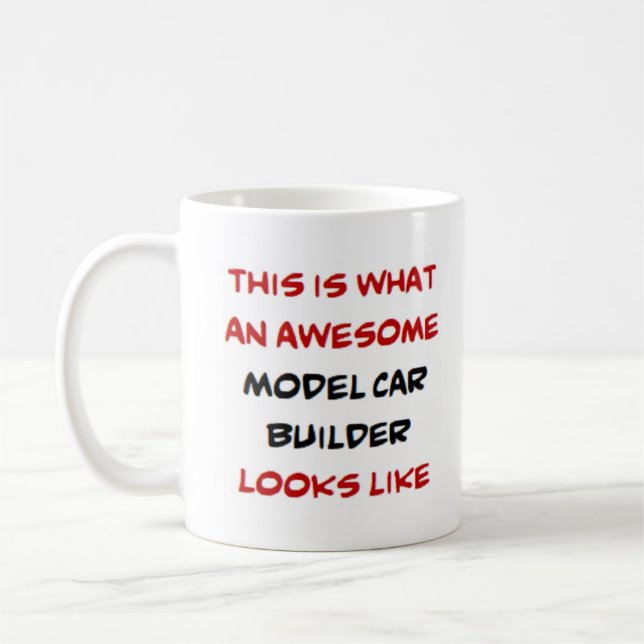 Caneca De Café construtor de carros modelo, incrível (Esquerda)