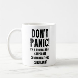 Caneca De Café Consultor corporativo Comunicação