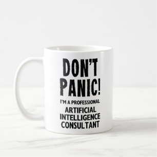 Caneca De Café Consultor de Inteligência Artificial
