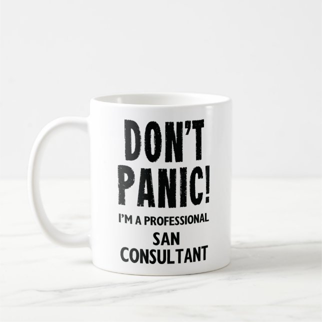 Caneca De Café Consultor de SAN (Esquerda)