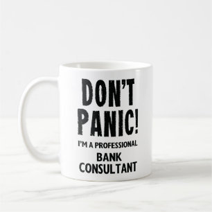 Caneca De Café Consultor Funny Bank Café Mug Gift
