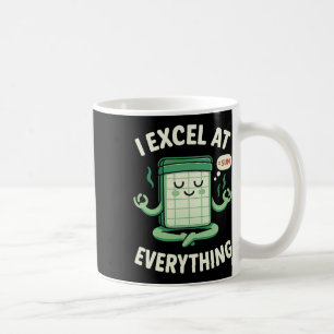 Caneca De Café Contabilidade Eu Me Destaco Em Tudo Ioga Contador