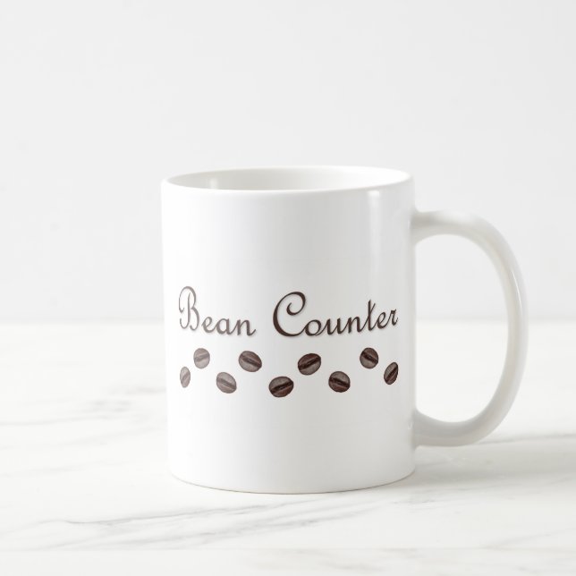 Caneca De Café Contador de Bean (Direita)