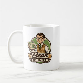 Caneca De Café Contador de Feijão