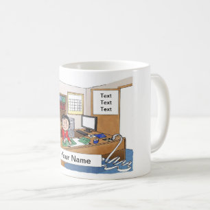 Caneca De Café Contador, fêmea