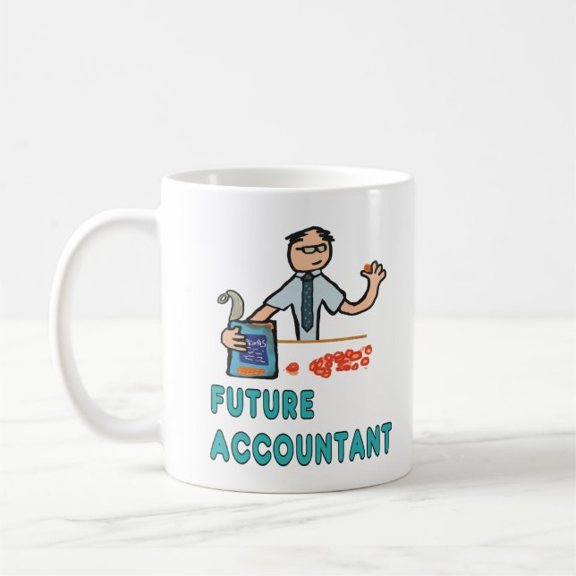 Caneca De Café Contador Futuro (Esquerda)