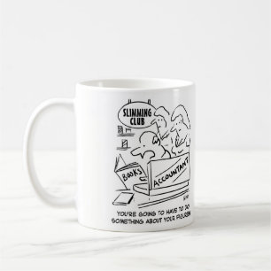 Caneca De Café Contador no Slimming Club