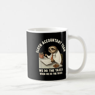 Caneca De Café Contador temporada fiscal dia contabilidade tribut