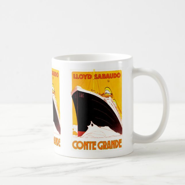 Caneca De Café Conte grandioso (Direita)