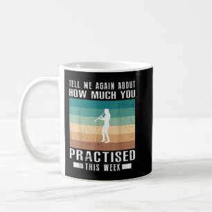 Caneca De Café Conte-me mais uma vez sobre quanto praticou clarin