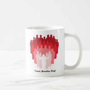 Caneca De Café Conte, Respire, Cante! Coffee Mug