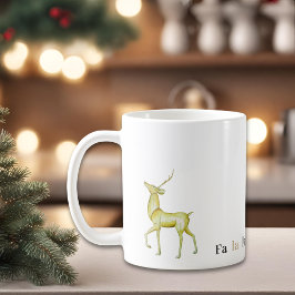 Caneca De Café Contemporâneo Moderno Minimalista Rena
