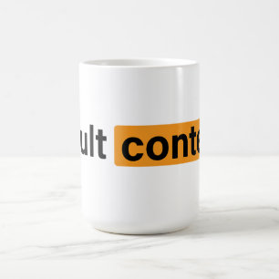 Caneca De Café Conteúdo Adulto Humor Engraçado T-Shirt