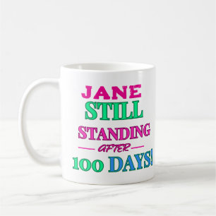 Caneca De Café Continua Em Pé Após 100 Dias! - Personalizável