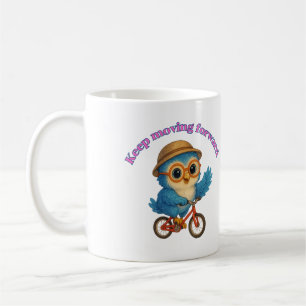Caneca De Café Continuar a Avançar - Design Motivacional