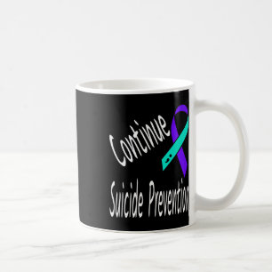Caneca De Café Continuar a Prevenção do Suicídio Sexo-icolon