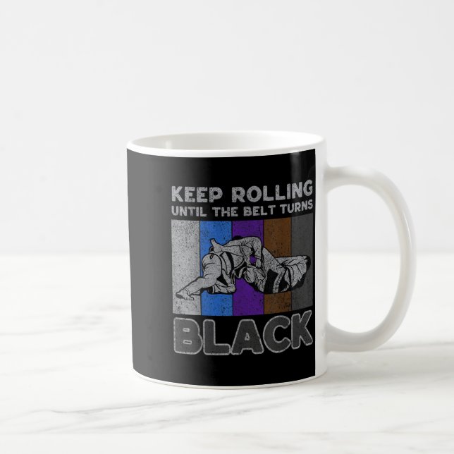 Caneca De Café Continue Rolando Até O Cinto Ficar Preto Brasileir (Direita)