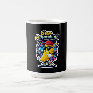 Caneca De Café Continue Sendo Fofinho! – Banana Confiante e Fofa