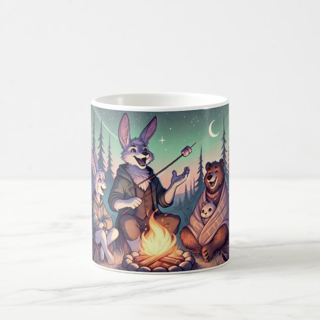 Caneca De Café Contos Cozy Campfire - Cony & Bear Debaixo das Est (Centro)