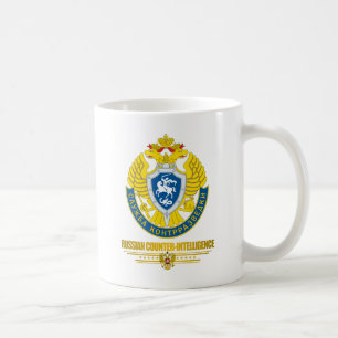 Caneca De Café Contra-informação do russo