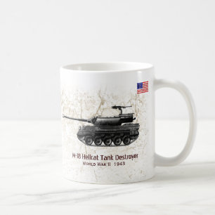 Caneca De Café Contratorpedeiro-tanque do tanque do Hellcat M-18
