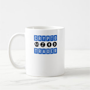 Caneca De Café Controlador de Criptografia Bitcoin e Crypto