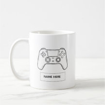 Controlador de Jogo Personalizado Esboço Minimalis