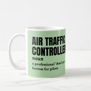 Caneca De Café Controlador de tráfego aéreo - Mug de definição de
