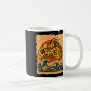 Caneca De Café Controlador de Video Game Ramen