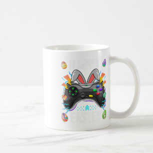 Caneca De Café Controladora de jogos com muitos ouvidos engraçado