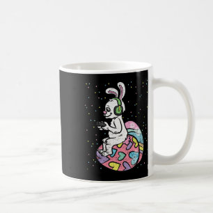 Caneca De Café Controladora de Jogos de Páscoa Bunny Gamer