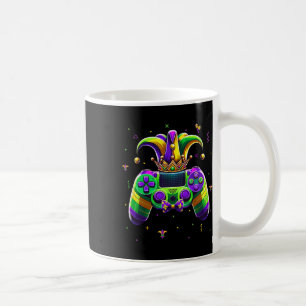 Caneca De Café Controladora de vídeo Jester Hat Boy Ki do Mardi G