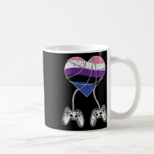 Caneca De Café Controladora de vídeo - Lg de jogos com orgulho de