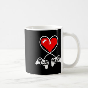Caneca De Café Controladores Gamin de Dia de os namorados de Jogo