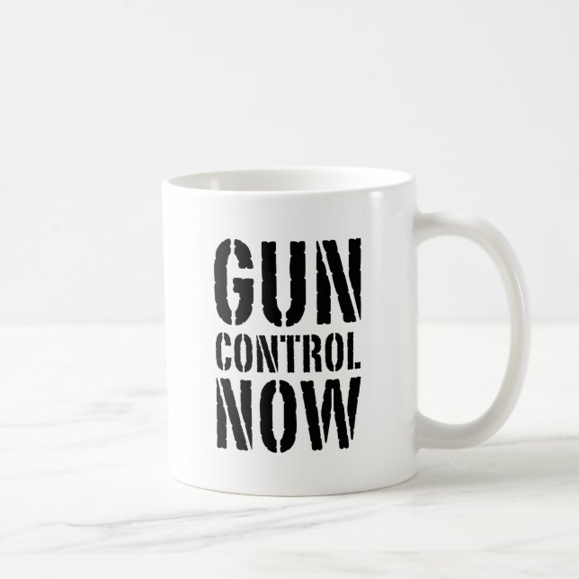 Caneca De Café Controle de Armas Agora (Direita)