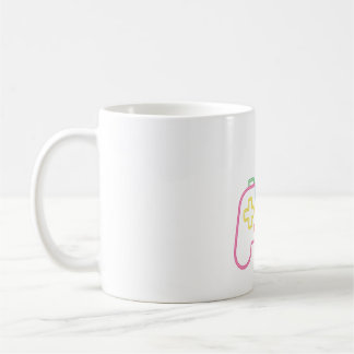 Caneca De Café Controle de Console de Jogo Neon Falso Gamer