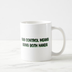 CANECA DE CAFÉ CONTROLO DE ARMAS