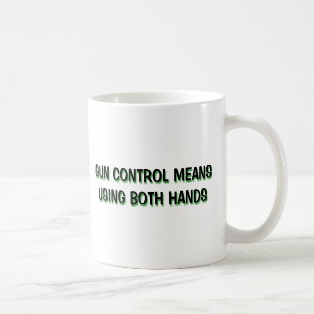 CANECA DE CAFÉ CONTROLO DE ARMAS (Direita)
