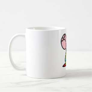 Caneca De Café Conure de abacaxi com queijo verde anfitrião