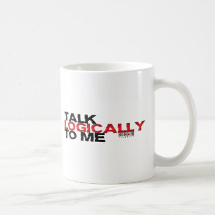 Caneca De Café Conversa logicamente a mim