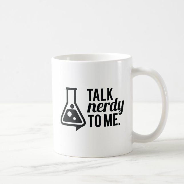 Caneca De Café Conversa Nerdy (Direita)