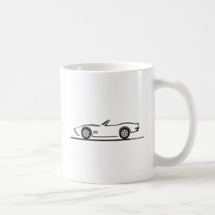 Caneca De Café Conversível Corvette 1970-72