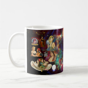 Caneca De Café Conversores da fortuna Arte de Vintage