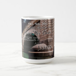 Caneca De Café Convite de London Bridge Salve a Data