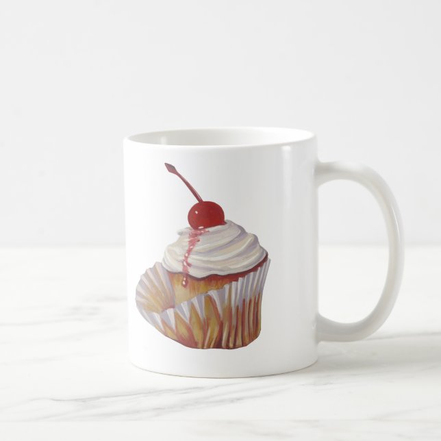 Caneca De Café Convite para cupcakes (Direita)