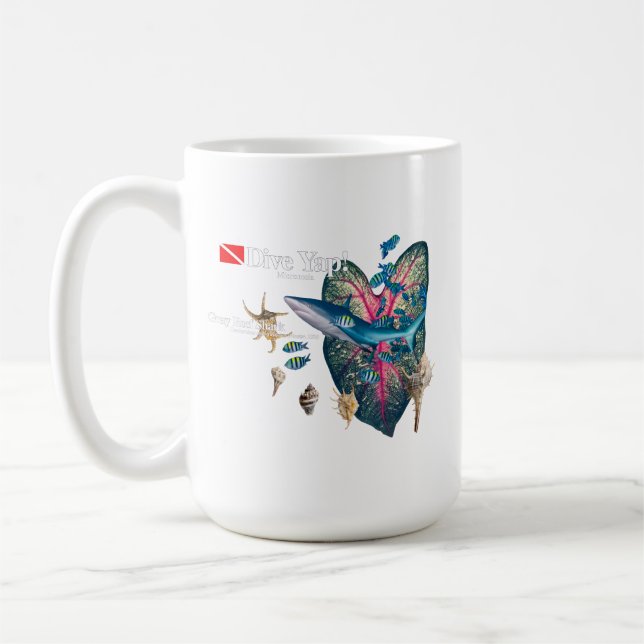 Caneca De Café Convite tropical (Esquerda)